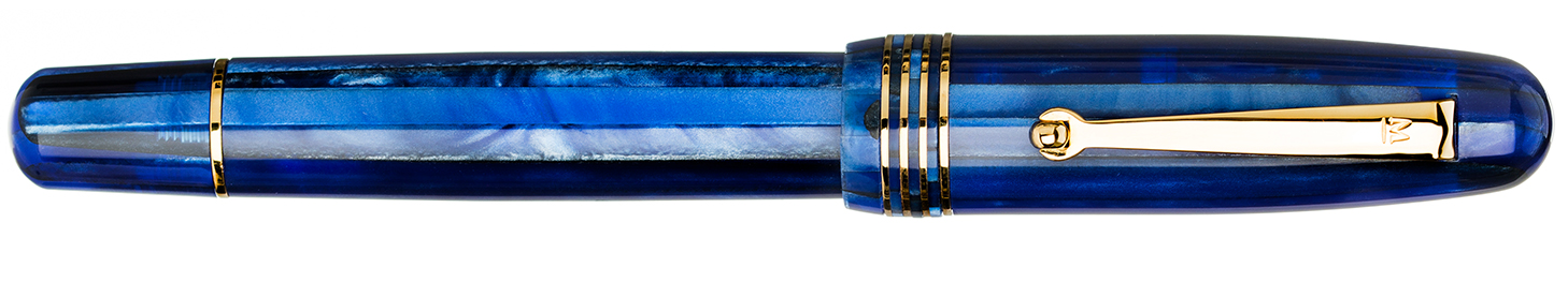 Molteni Modelo 54 Celestial Blue Ltd Ed.Fountain Pen Jowo 14K, 18K or Steel Nib